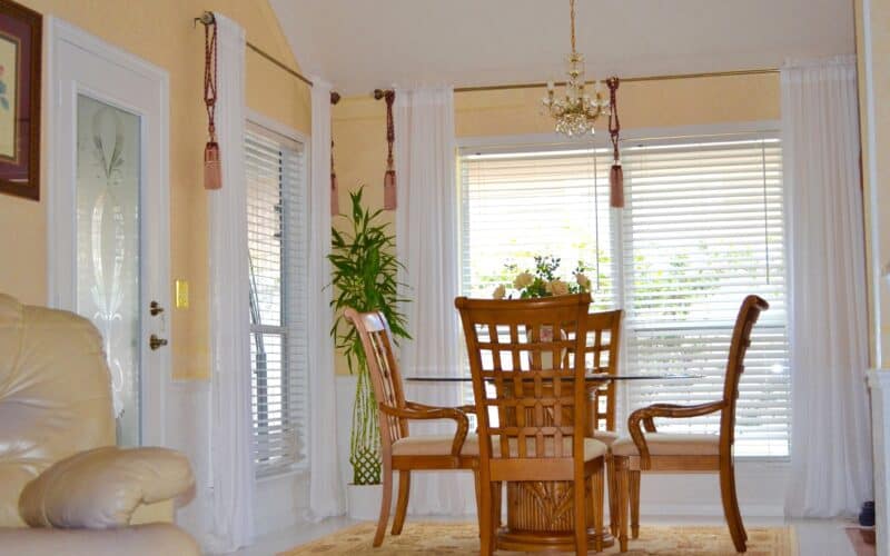 Window treatment for Home Office
