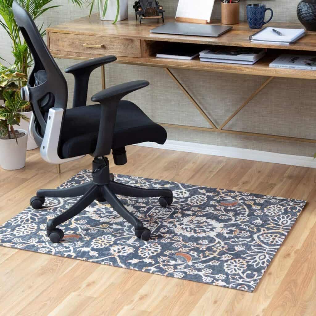 Rug as a Office Chair Mat