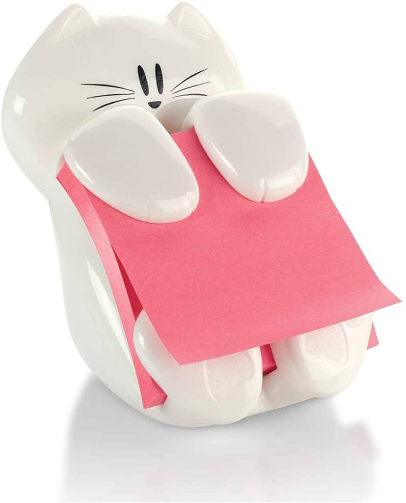 Sticky Notes Dispenser Cat