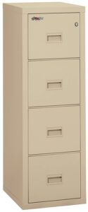 Fireproof file cabinets