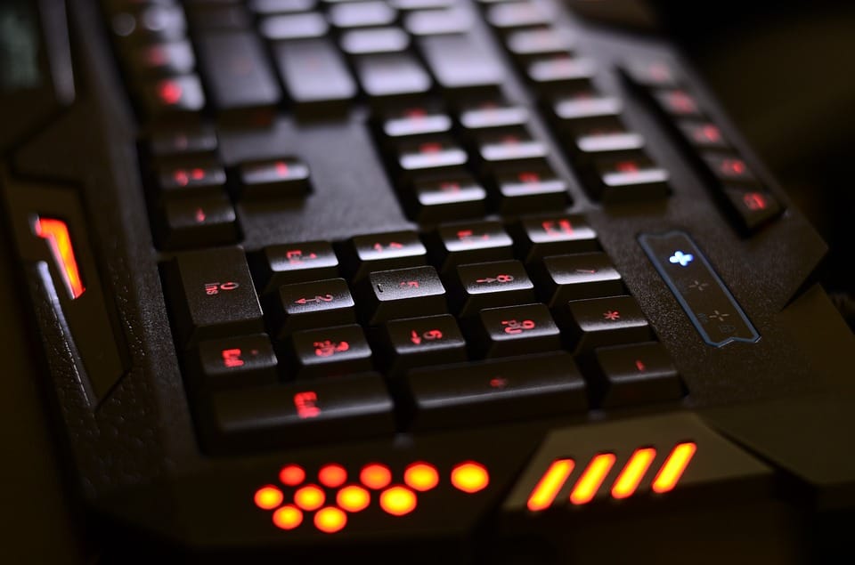 Gaming keyboard offers better keystroke feedback