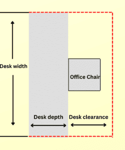 How Much Space Do You Need For Office Chair? - The Nature Hero