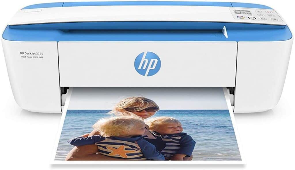 <a href="https://amzn.to/3JZELsA" target="_blank" rel="noopener">HP DeskJet 3755 Compact All-in-One Wireless Printer</a> (Source: Amazon)