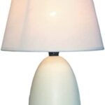Mini Oval Ceramic Table Lamp 