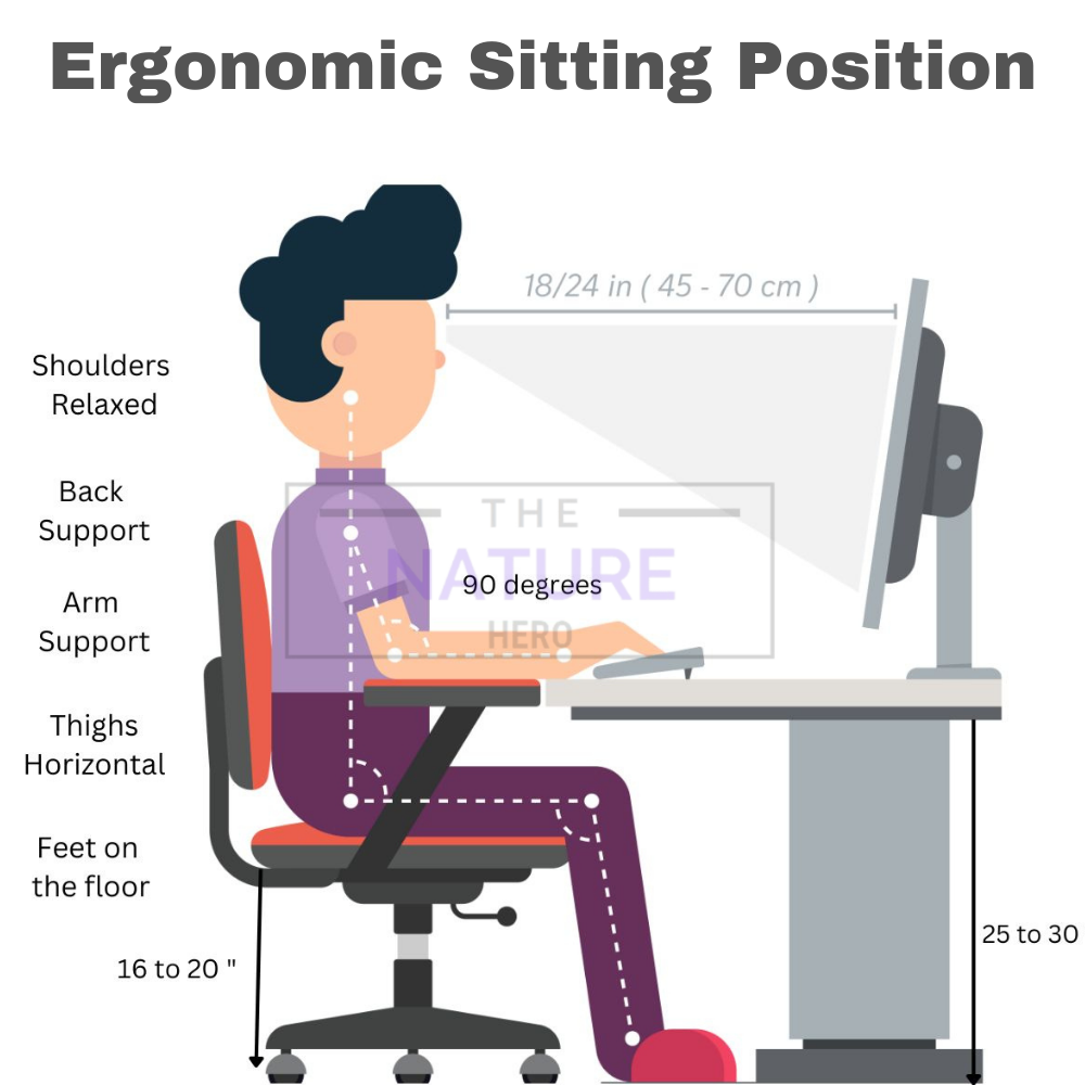 Ergonomic Sitting Position