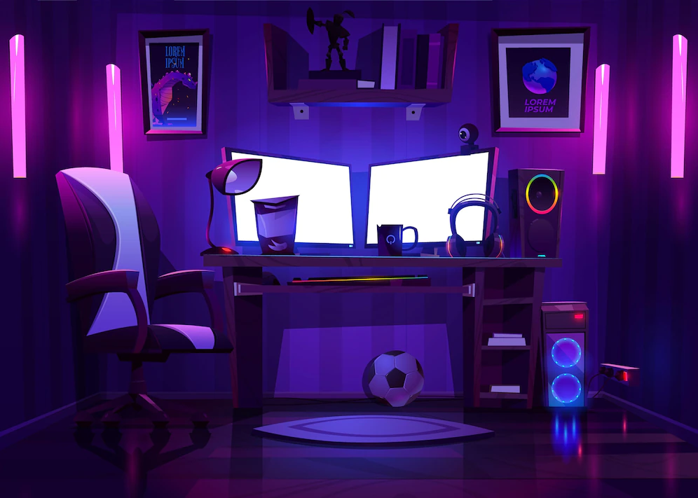 Bedroom Gaming room