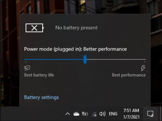 There are many reasons why your laptop would display battery not detected problem