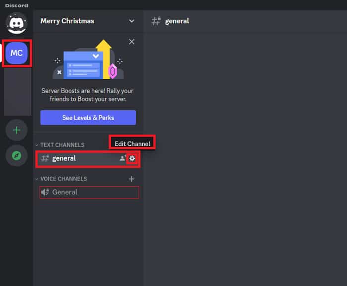 Server Channel Setting Icon Edit Channel Discord
