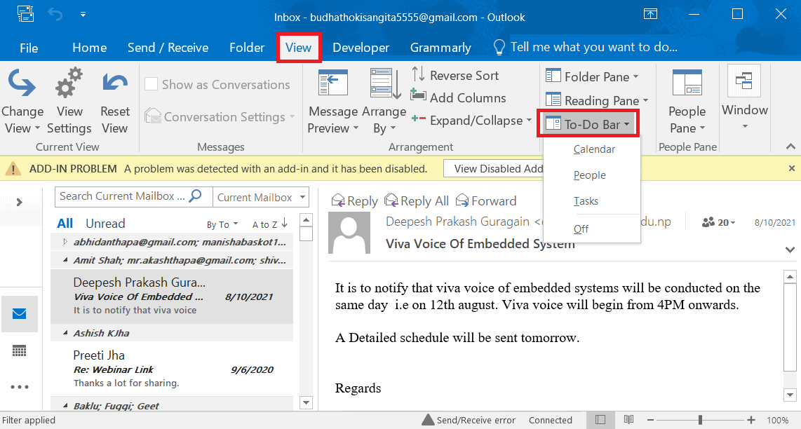 How To Change Outlook View Step By Step Guide The Nature Hero