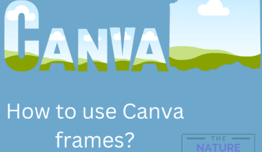 how to add canva frame