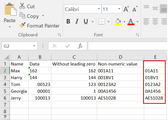output after first entry formula excel
