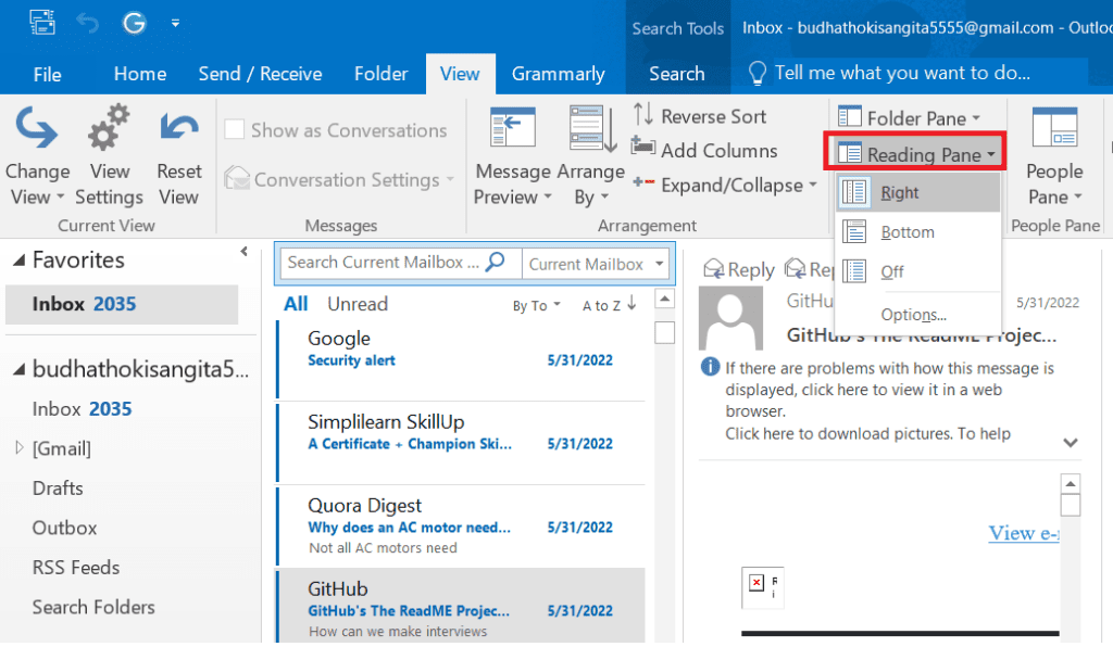 How to Change Outlook View? [Step-By-Step Guide] - The Nature Hero