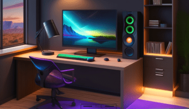 minimalist gaming setup