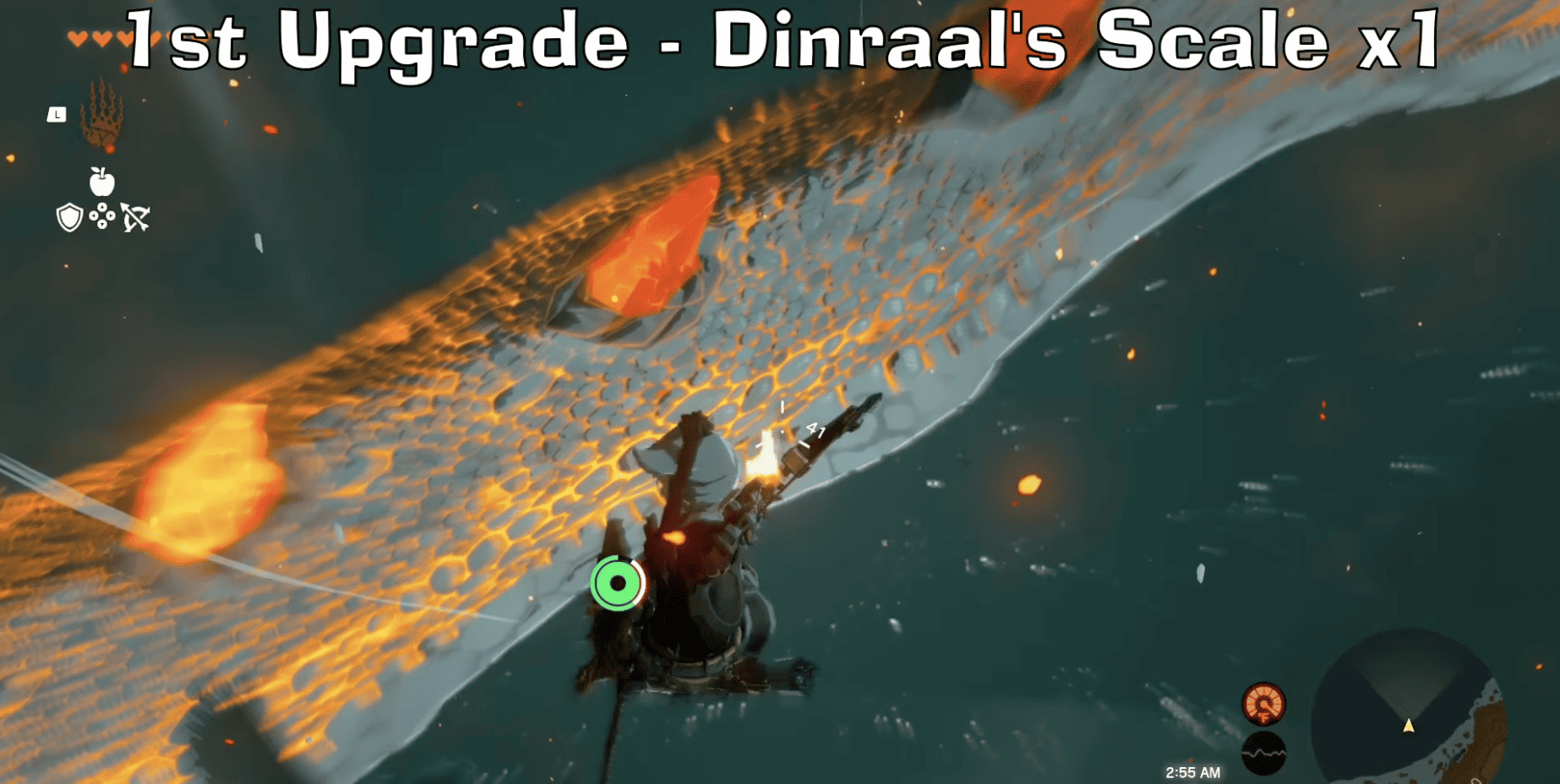 ToTK How To Upgrade Fierce Deity Armor The Nature Hero   Dinraal Scale 