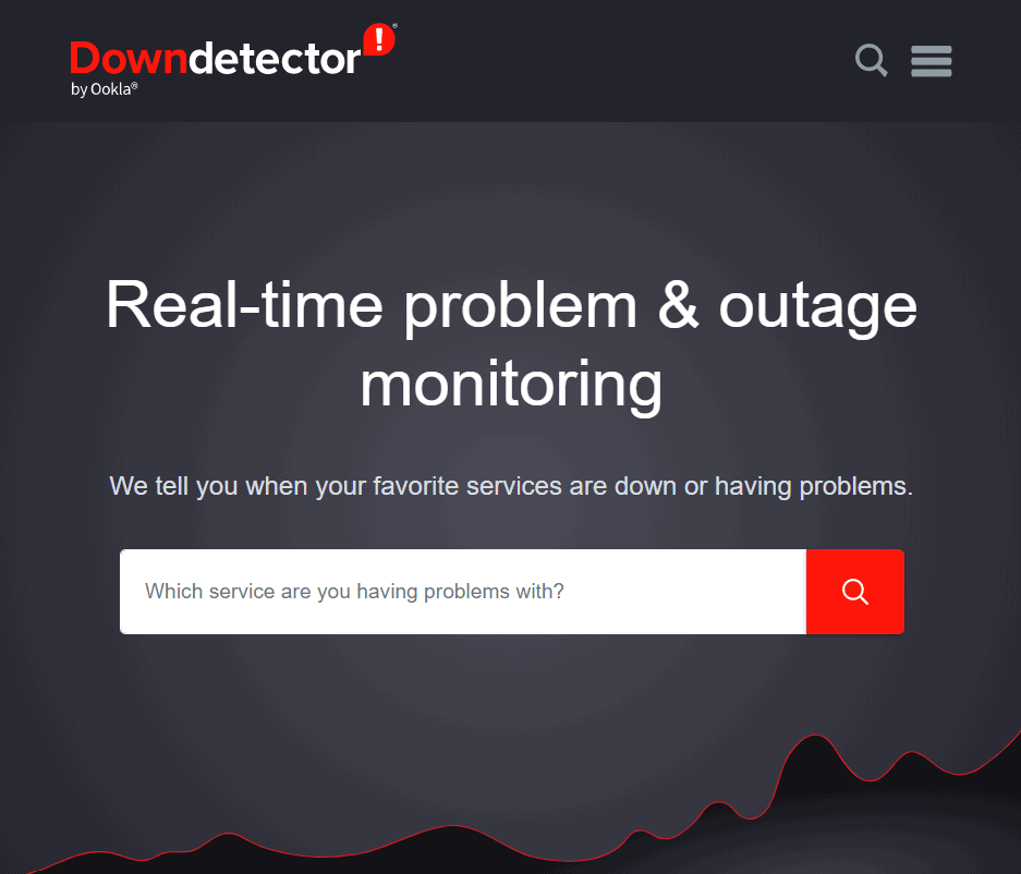 Downdetector-to-check-the-server-status.