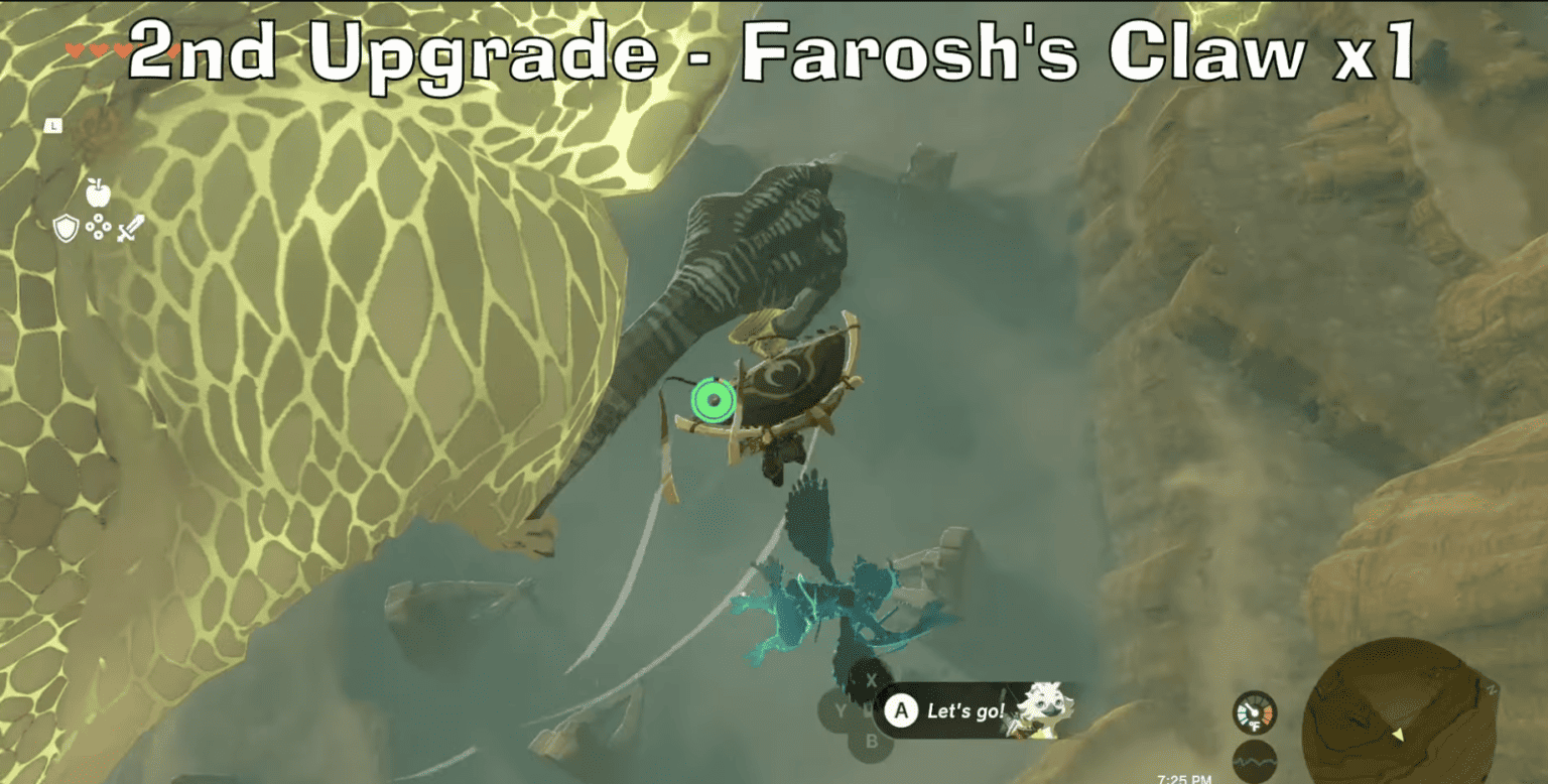 ToTK How To Upgrade Fierce Deity Armor The Nature Hero   Faroshs Claw 1536x778 