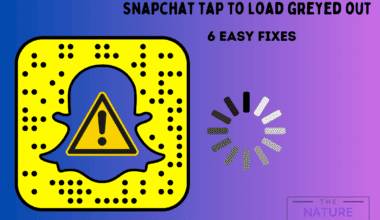 Snapchat tap to load greyed out