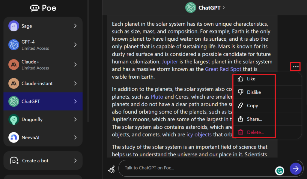 How To Use Poe AI? Comprehensive Guide The Nature Hero