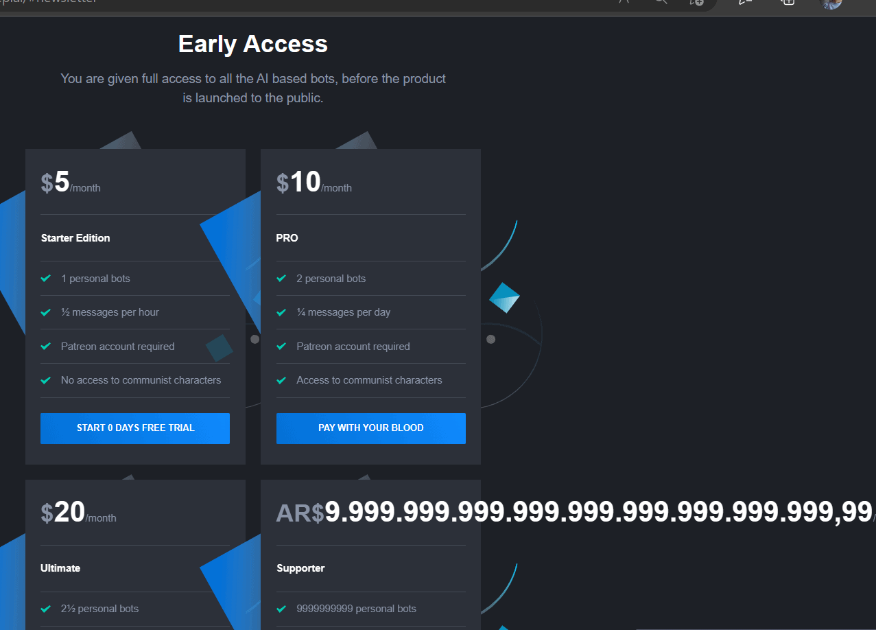 early access to roleplai