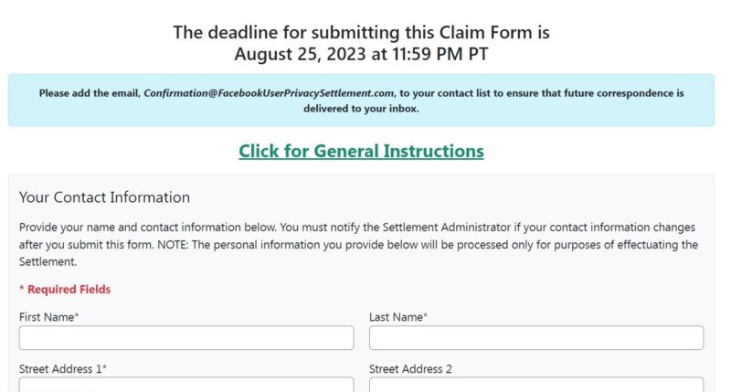 How Much Will I Get From Facebook Settlement? - The Nature Hero