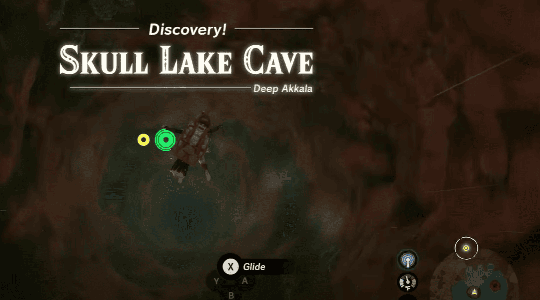 Skull lake cave