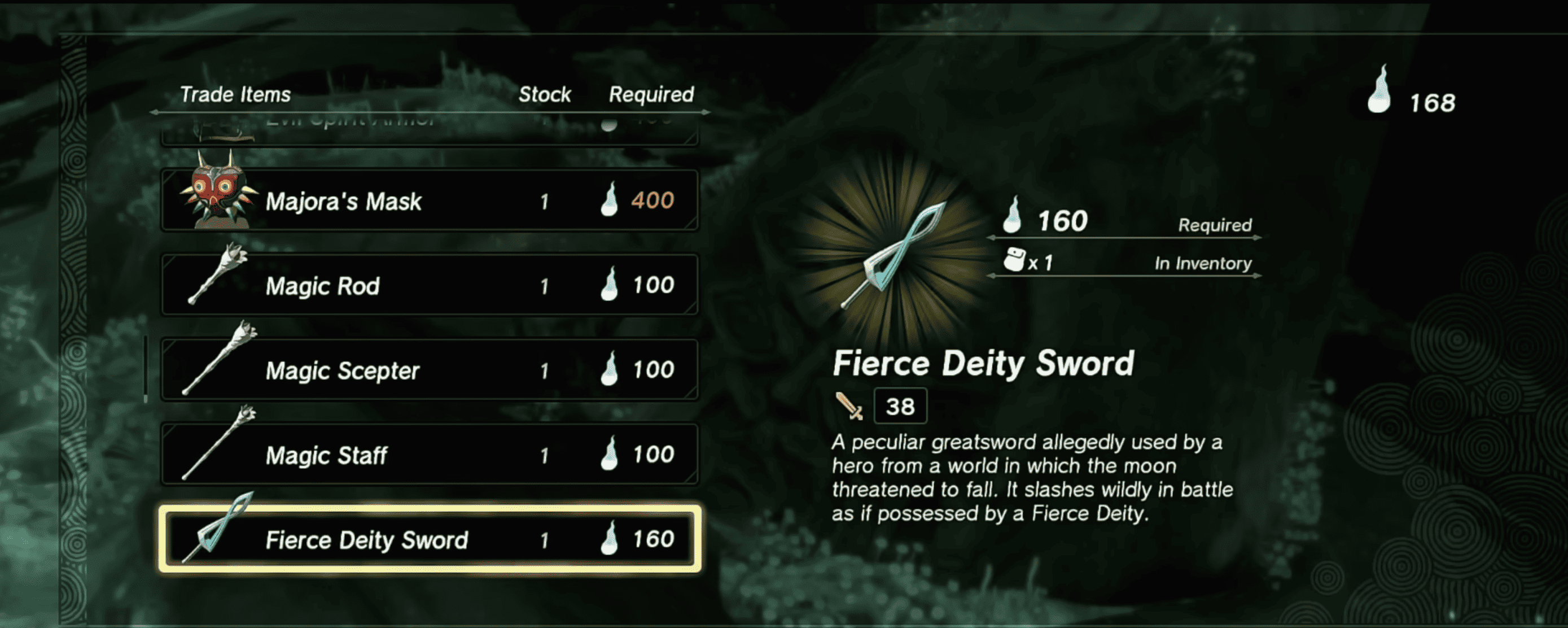 TotK Does Fierce Deity Sword Respawn The Nature Hero   Totk Fierce Deity Sword Repurchase 