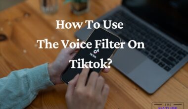 Use Voice filter on TikTok