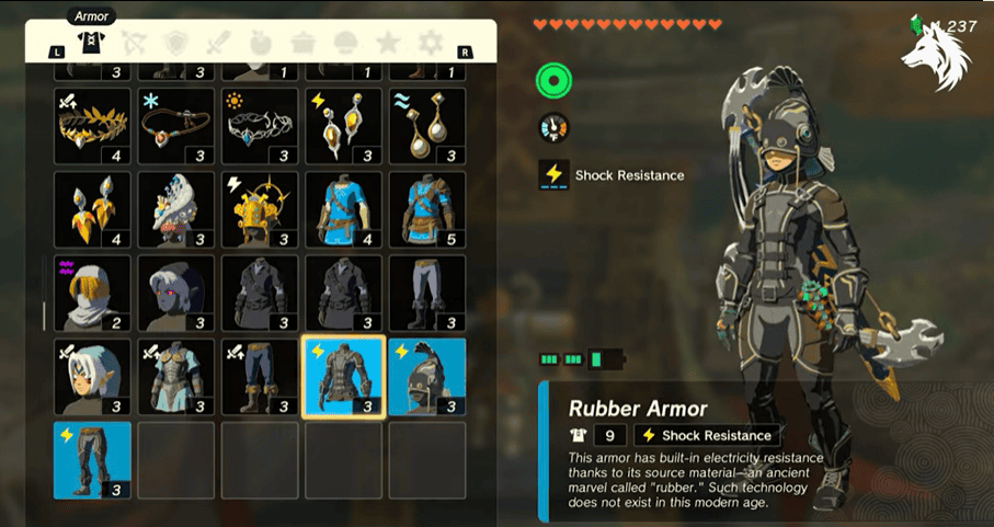Complete Rubber Armor