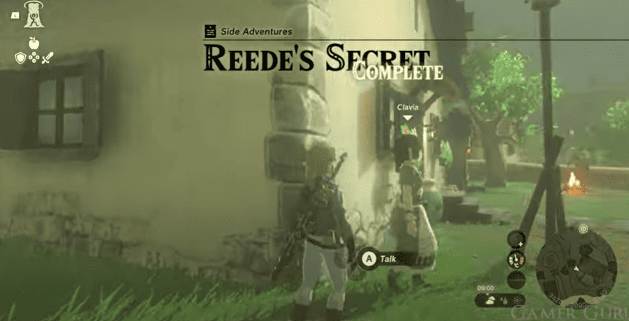 completion of reede's secret