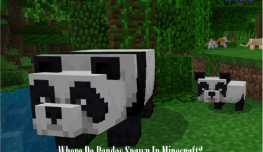 Pandas spawn in Minecraft