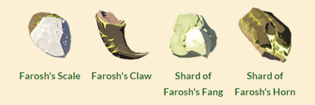 Materials Obtainable From Farosh