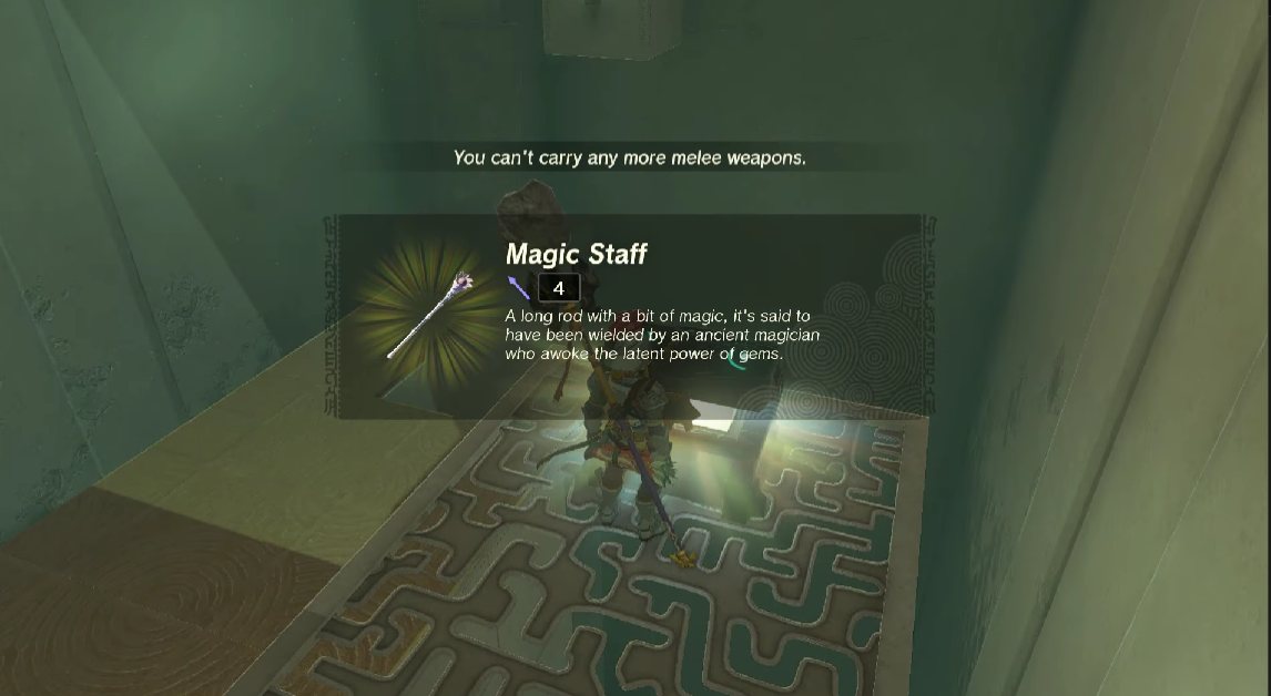 get magic staff