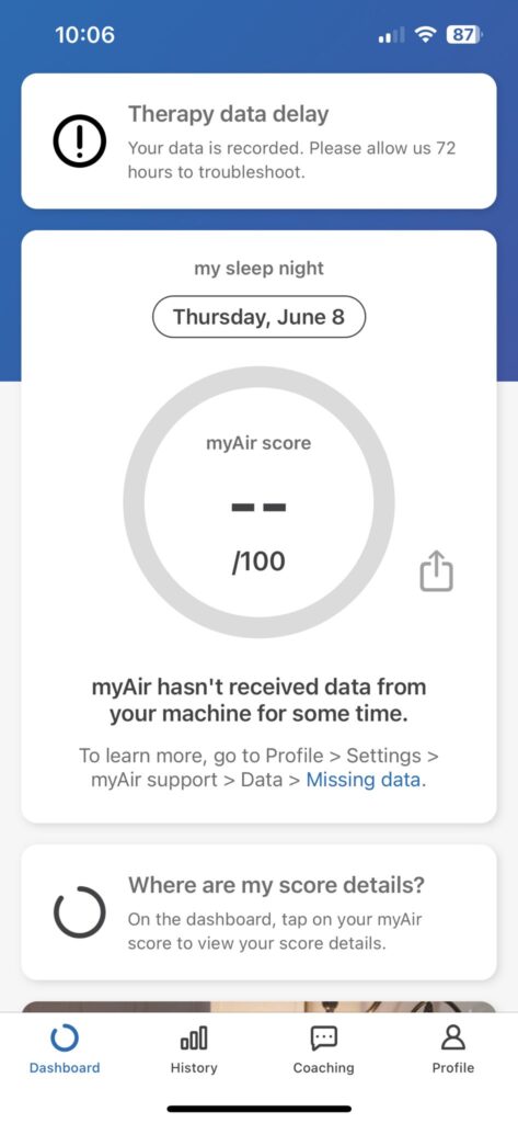 myair app updates