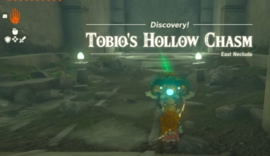 How to open Tobios Chasm