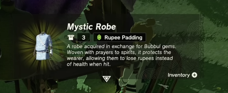 How Many Bubbul Gems For Mystic Armor Set The Nature Hero   Totk Mystic Robe 800x328 