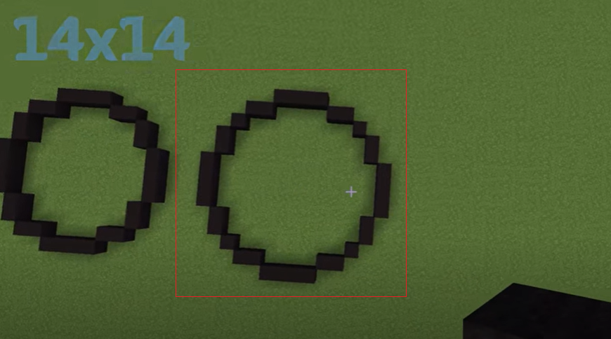 minecraft circle guide