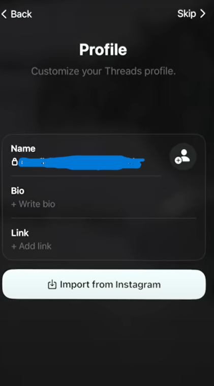 Can you Import Instagram Follower In Threads
