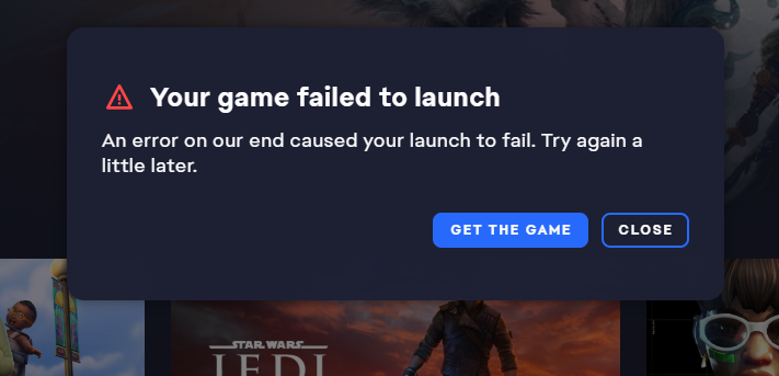 EA app not working