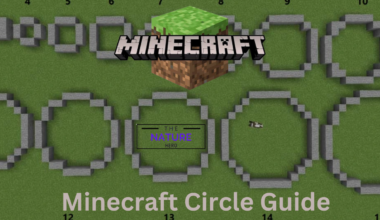 minecraft circle guide