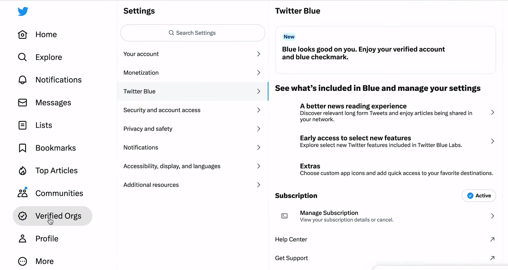 twitter blue subscription to fix Twitter rate limit exceeded