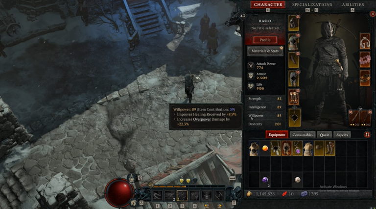 What Does Willpower Do In Diablo 4 The Nature Hero   Willpower Of One Character 768x428 