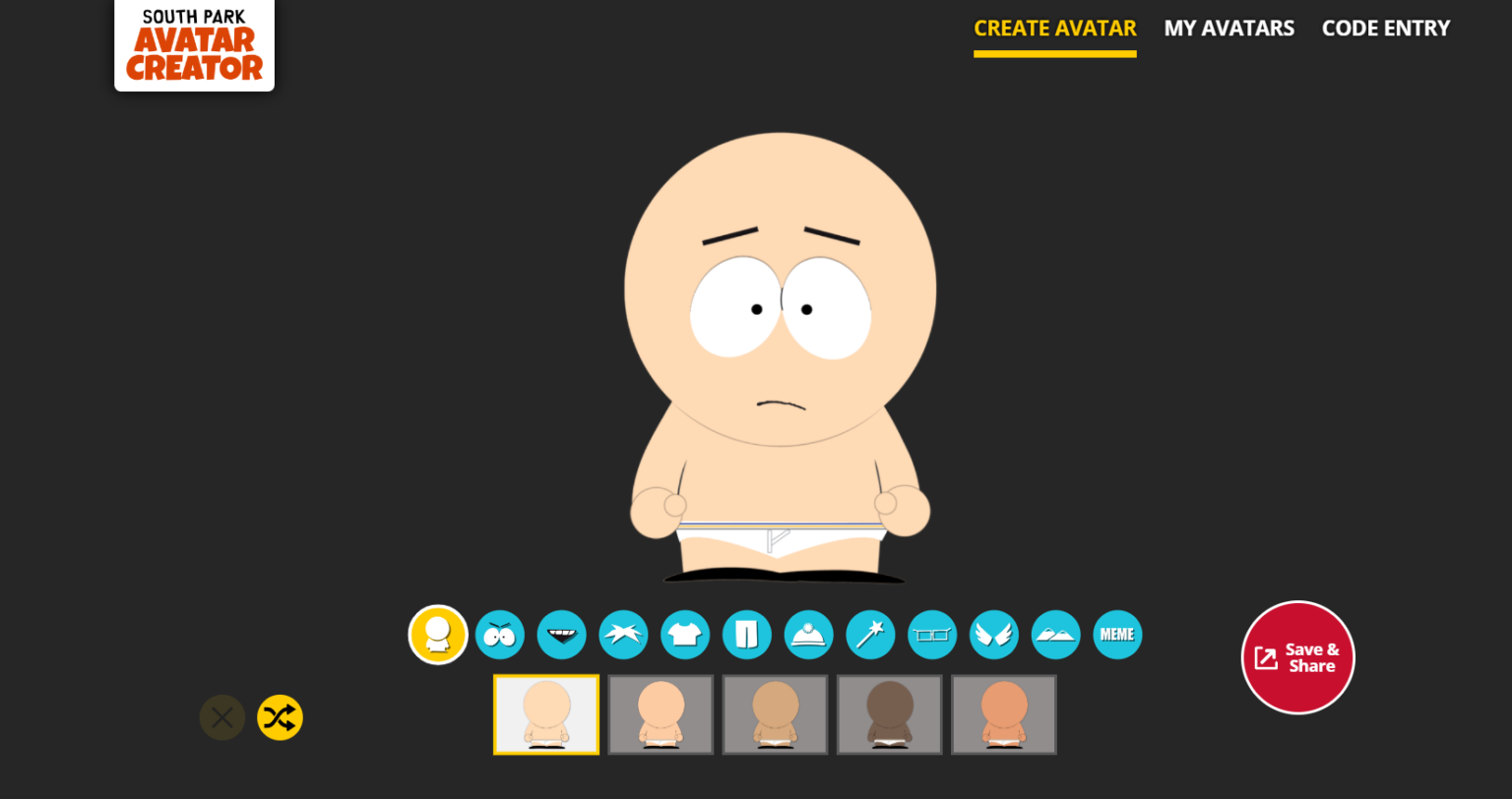 How To Use South Park Character Creator The Nature Hero