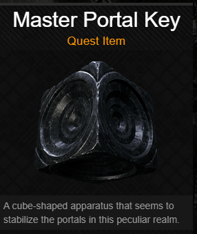 master portal key in remnant 2