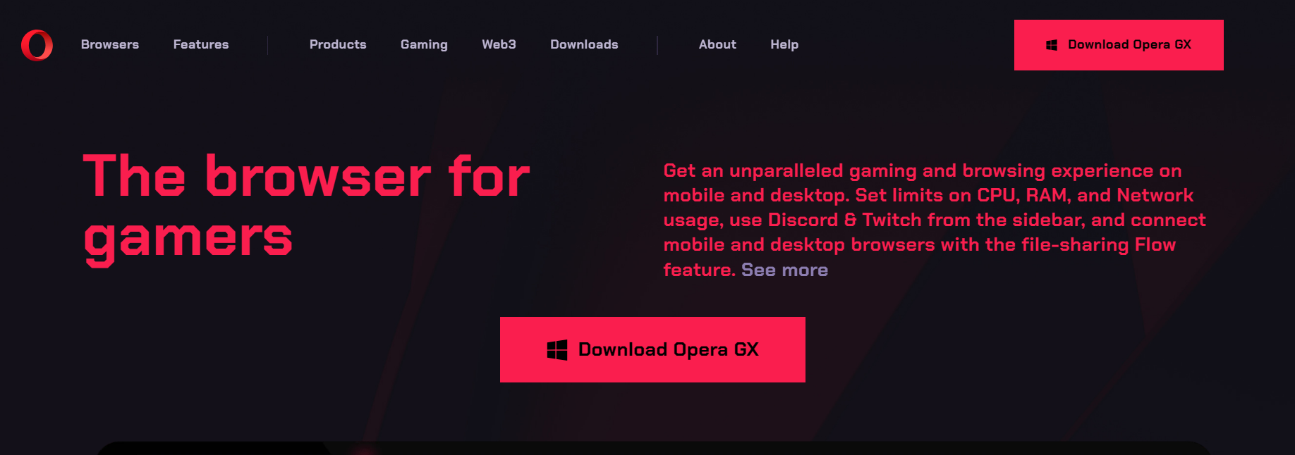 operagx browser