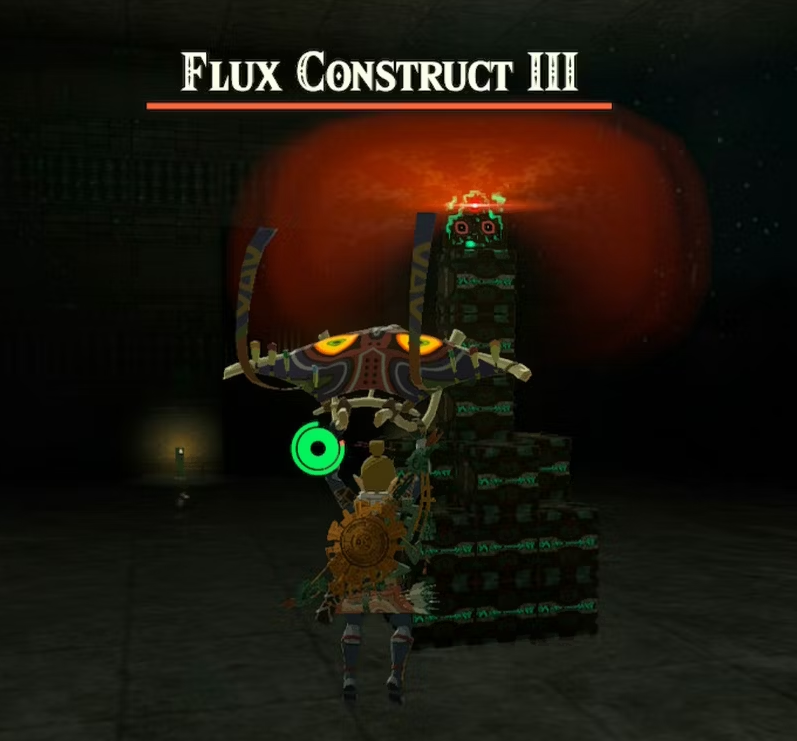 Interaction With Flux Construct III In Totk