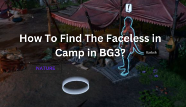 How To Find The Faceless in Camp in BG3.