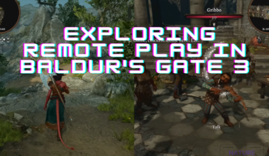 Remote Play Baldur's Gate 3