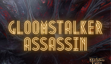 Gloomstalker Assassin BG3