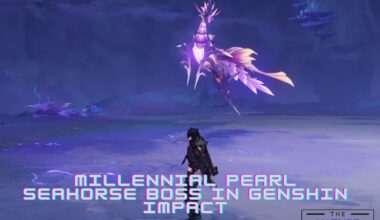 Millennial Pearl Seahorse Boss In Genshin Impact