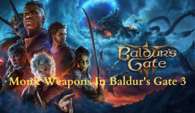 Monk Weapons In Baldur's Gate 3